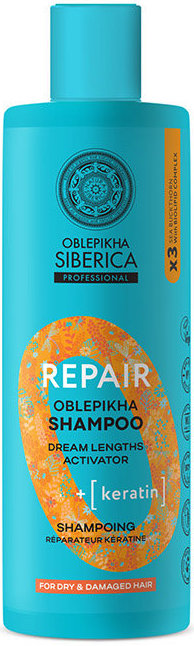 Oblepikha Repair Shampoo For Dry & Damaged Hair 400ml