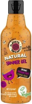 Natura Siberica Shower Gel Passion Fruit & Basil Seeds 250ml