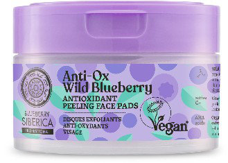 Natura Siberica Anti Ox Wild Blueberry Face Pads 20τμχ