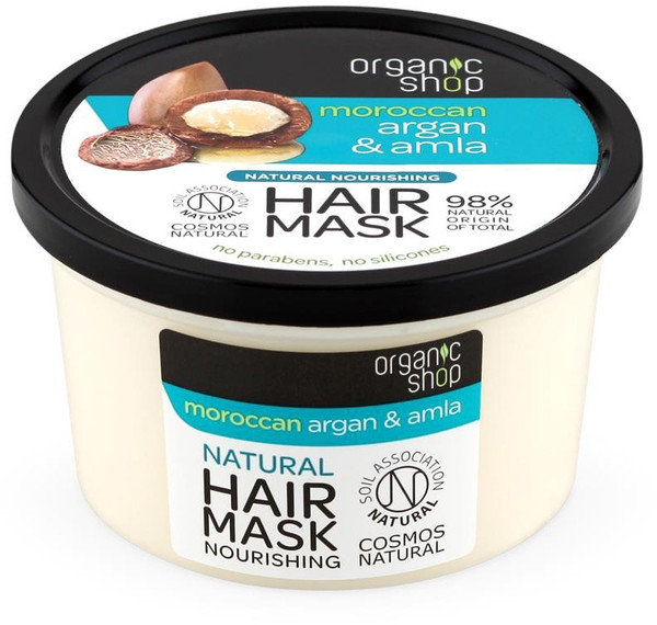 Organic Shop Argan & Amla Hair Mask 250ml