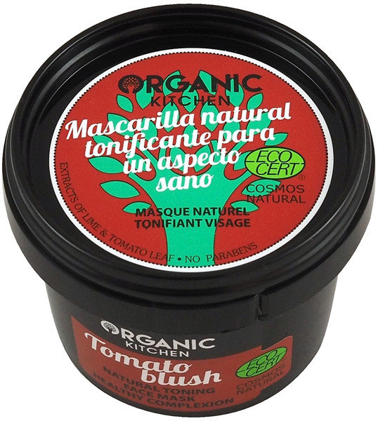 Natura Siberica Organic Kitchen Tomato Blush Face Mask 100ml