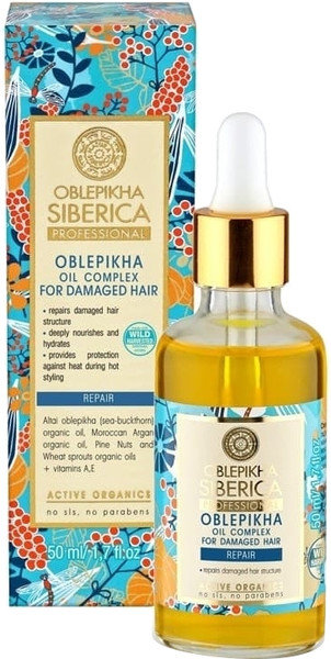 Natura Siberica Oblepikha Oil Complex For Damaged Hair 50ml