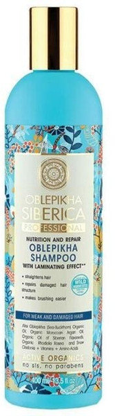Natura Siberica Oblepikha Shampoo Weak & Damaged Hair 400ml 