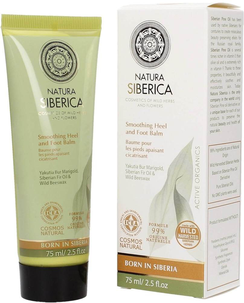 Natura Siberica Smoothing Heel Foot Balm 75ml