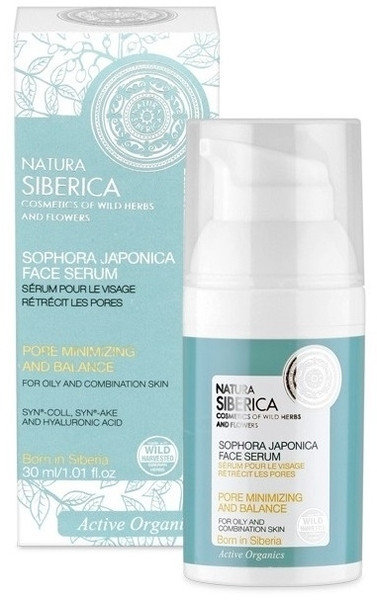 Natura Siberica Sophora Japonica Face Serum Oily Skin 30ml
