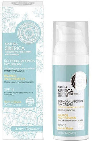 Natura Siberica Sophora Japonica Day Cream Oily Skin 50ml