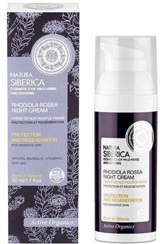 Natura Siberica Rhodiola Rosea Night Cream Sensitive 50ml