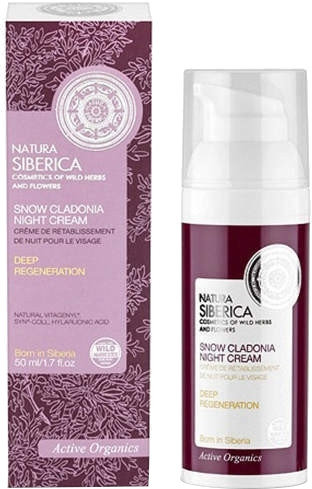 Natura Siberica Snow Cladonia Night Cream 50ml
