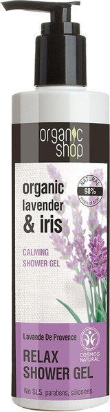 Organic Shop Lavender & Iris Relax Shower Gel 280ml