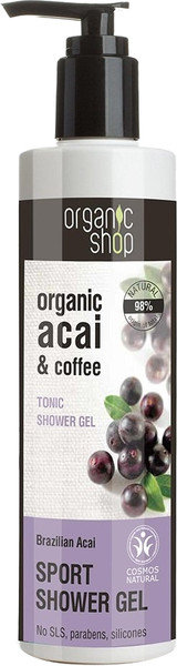Organic Shop Acai & Coffee Tonic Shower Gel 280ml