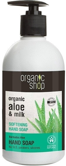 Organic Shop Barbados Aloe Hand Soap 500ml 