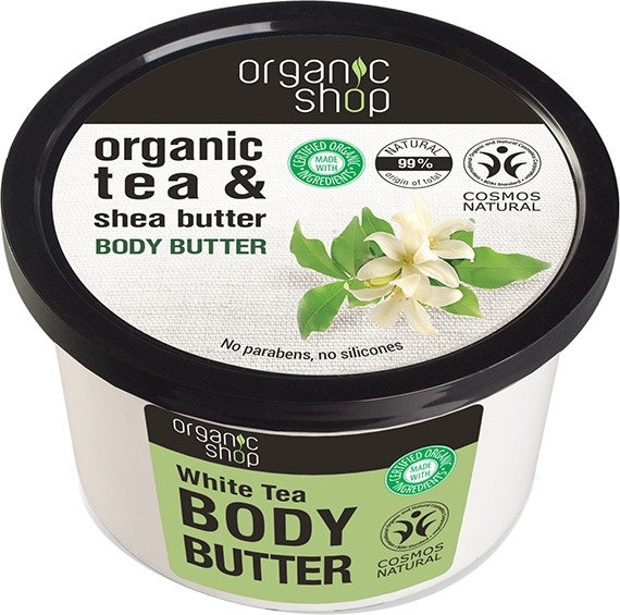 Organic Shop Tea & Shea Body Butter 250ml