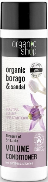 Organic Shop Borago & Sandal Volume Conditioner 280ml