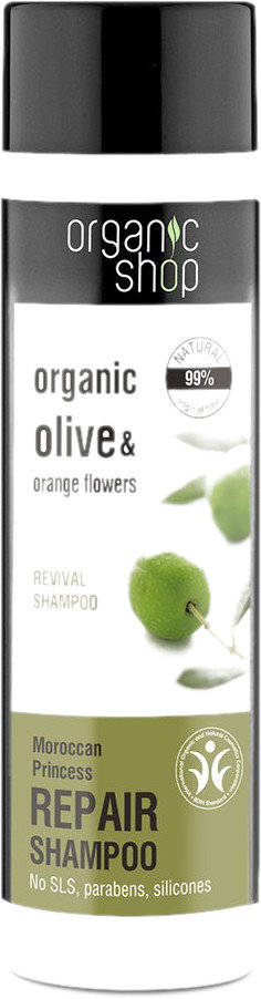 Organic Shop Olive/Orange Flowers Shampoo 280ml