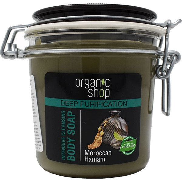 Organic Shop Cleansing Body Soap Moroccan Hamam 350ml