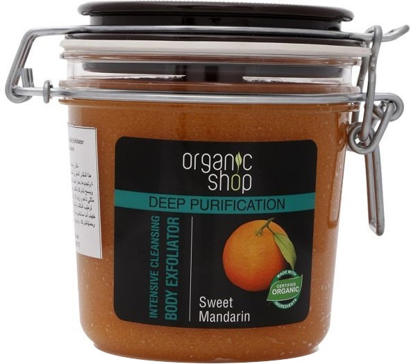 Organic Shop Mandarin Cleansing Body Exfoliator 350ml