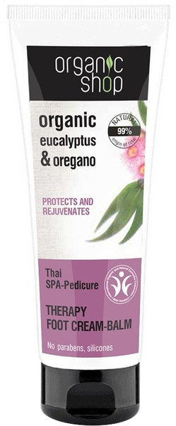 Organic Shop Thai Spa Foot Cream Balm 75ml