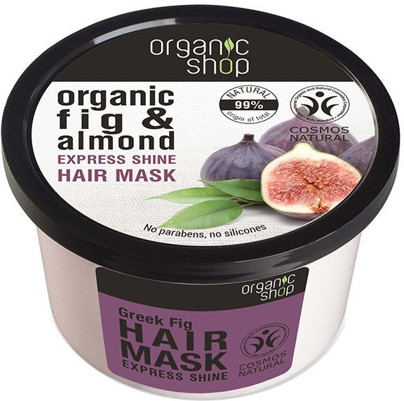 Organic Shop Fig & Almond Express Shine Hair Mask 250ml