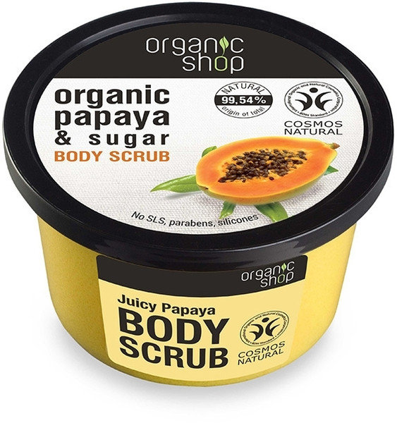 Organic Shop Juicy Papaya Body Scrub 250ml