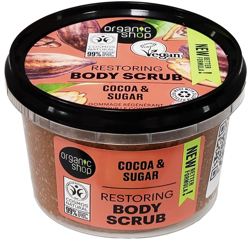 Organic Shop Belgian Chocolate Body Scrub 250ml