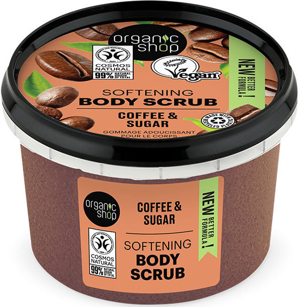 Organic Shop Brazilian Coffee Body Scrub 250ml