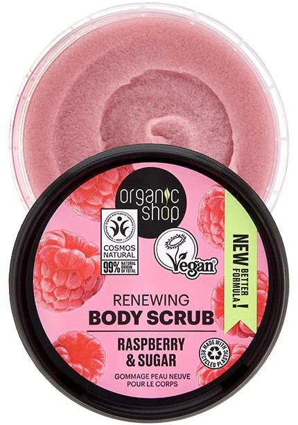 Organic Shop Raspberry & Sugar Body Polish 250ml