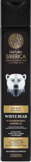 Natura Siberica Men White Bear Shower Gel 250ml