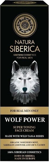 Natura Siberica for Real Men Only Wolf Power Face Cream 50ml