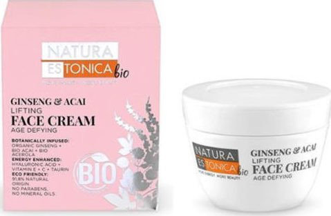 Natura Estonica Face Cream Ginseng & Acai Dry Skin 50ml