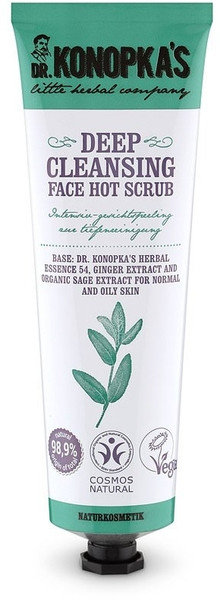 Dr. Konopka's Deep Cleansing Face Hot Scrub Oily Skin 75ml