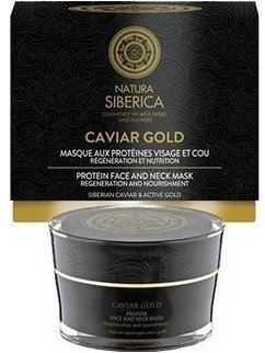 Natura Siberica Caviar Gold Protein Face & Neck Mask 50ml