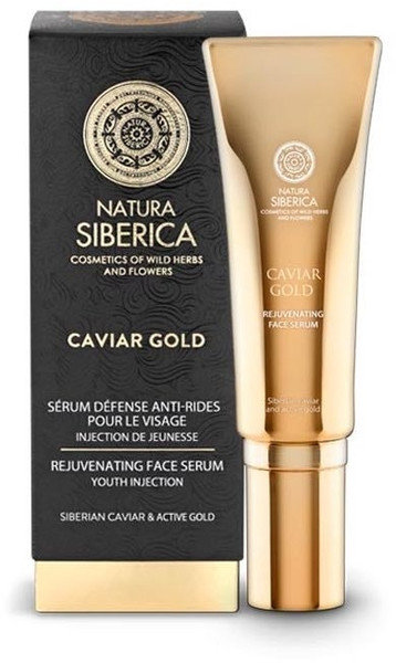 Natura Siberica Caviar Gold Rejuvenating Face Serum 30ml