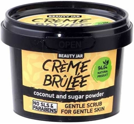 Beauty Jar Creme Brulee Face Scrub 120gr