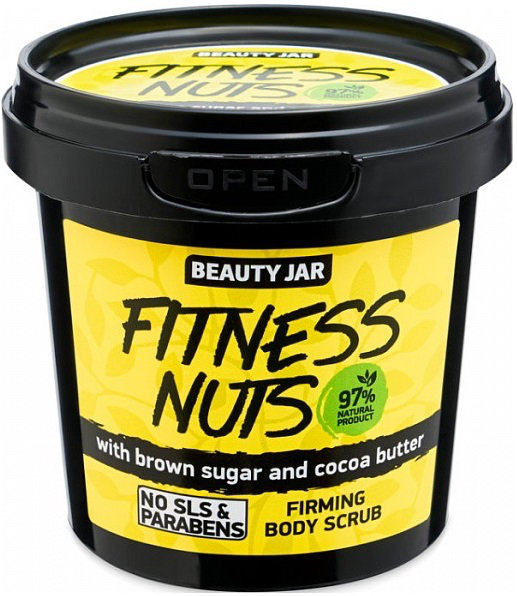 Beauty Jar Fitness Nuts Firming Body Scrub 200gr
