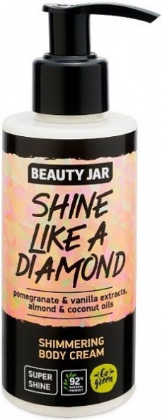 Beauty Jar Shine Like A Diamond Shimmering Body Cream 150ml