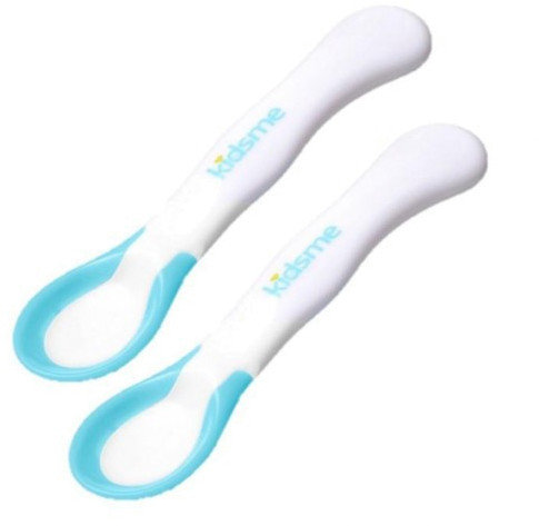 Kidsme Baby Ideal Temperature Feeding Spoon Aquamarine 2τμχ