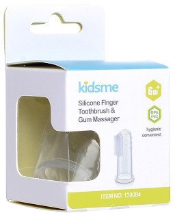 Kidsme Silicone Finger Toothbrush & Gum Massager 1τμχ