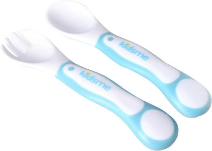 Kidsme Feeding Spoon & Fork KID-0017 Blue 6m+
