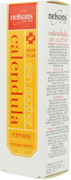 Power Health Nelsons Calendula Cream Dry & Cracked Skin 50ml