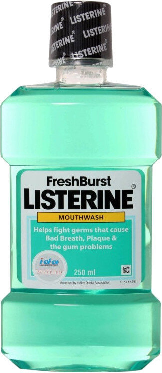 Listerine Fresh Burst Mouthwash 250ml