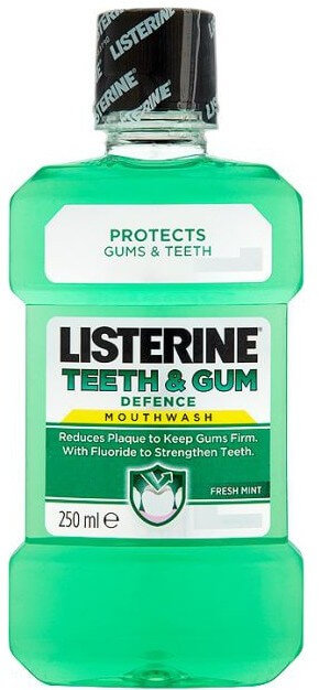 Listerine Teeth & Gum Defence Mouthwash 250ml