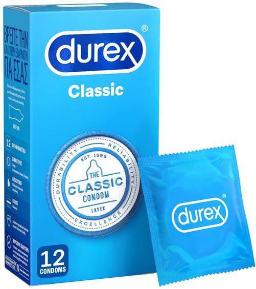 Durex Natural Condoms 12τμχ Durex Natural Condoms 12τμχ