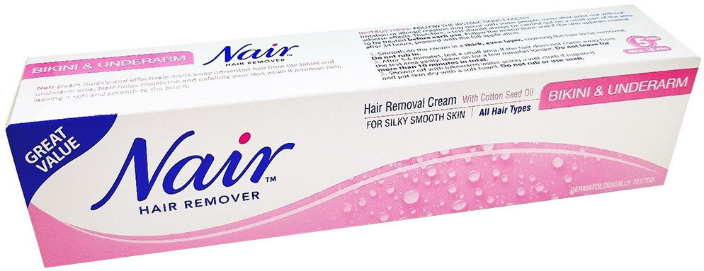 Nair Bikini & Underarm Hair Removal Cream 90ml