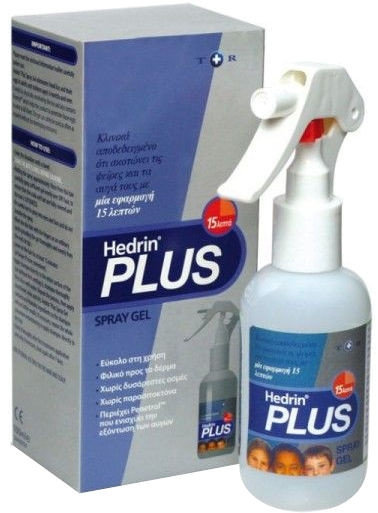Hedrin Plus Spray Gel 6m+ 100ml