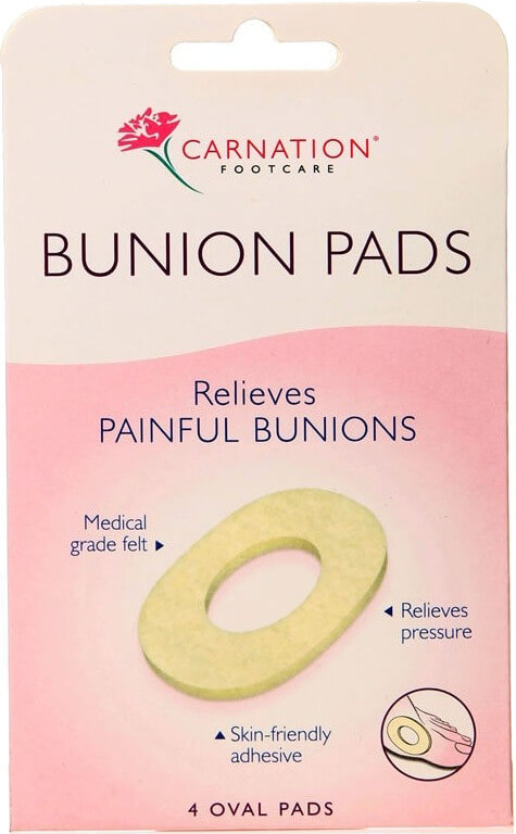 Carnation Bunion Pads Releives Painful Bunions 4τμχ