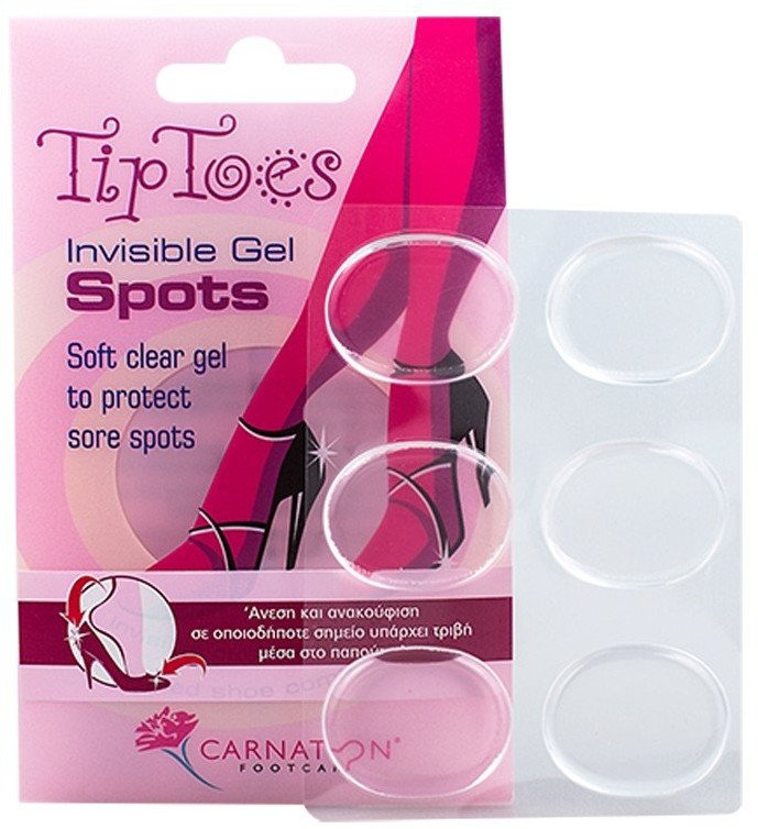 Carnation Tip Toes invisible gel spots 6τμχ