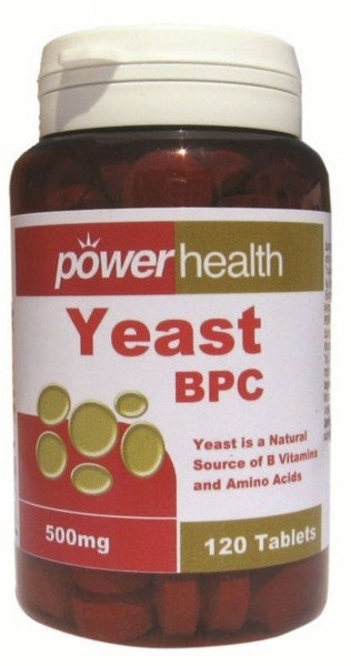 Power Health Yeast BPC 500mg 120tabs