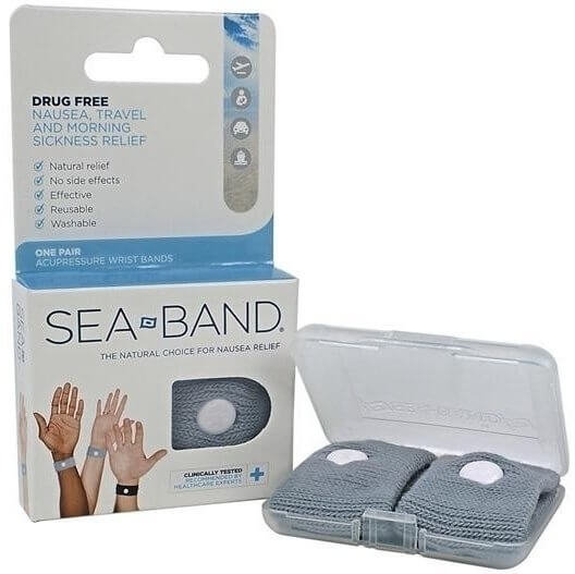 Sea Band Adults Travel Sickness Grey 2τμχ
