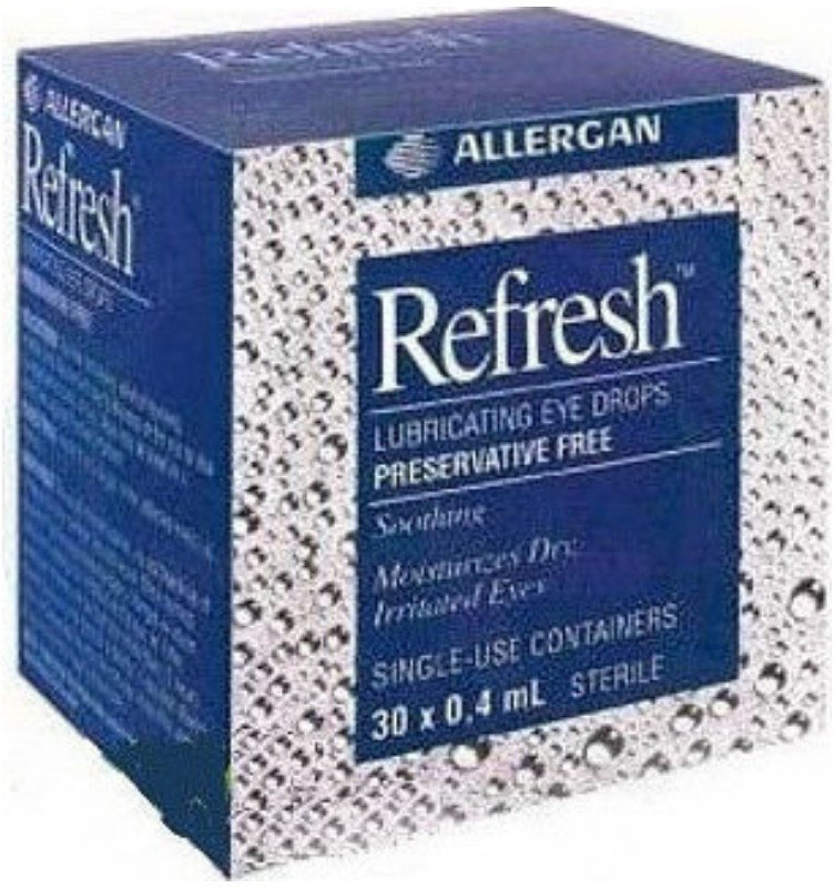 Allergan Refresh Σταγόνες Οφθαλμικές Λιπαντικές 0.4mlx30amps