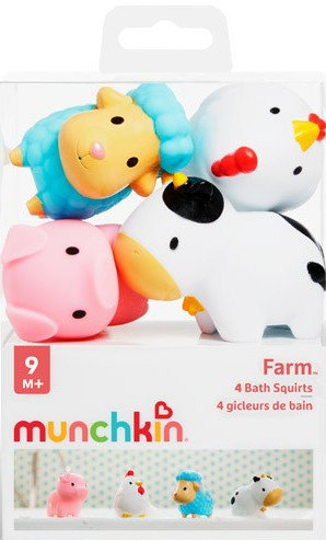  Munchkin Squirtin' Barnyard Friends 9m+ 4τμχ